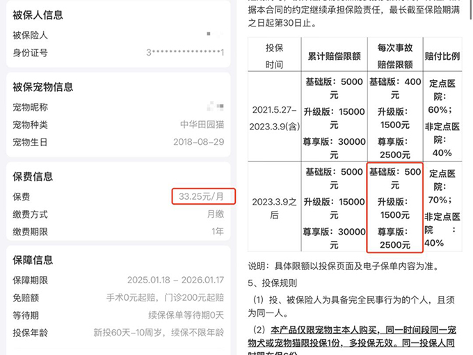 年轻人养宠新标配：给“毛孩子”买保险