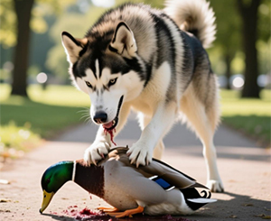 未拴绳的哈士奇咬死宠物鸭，犬主被判赔2278元