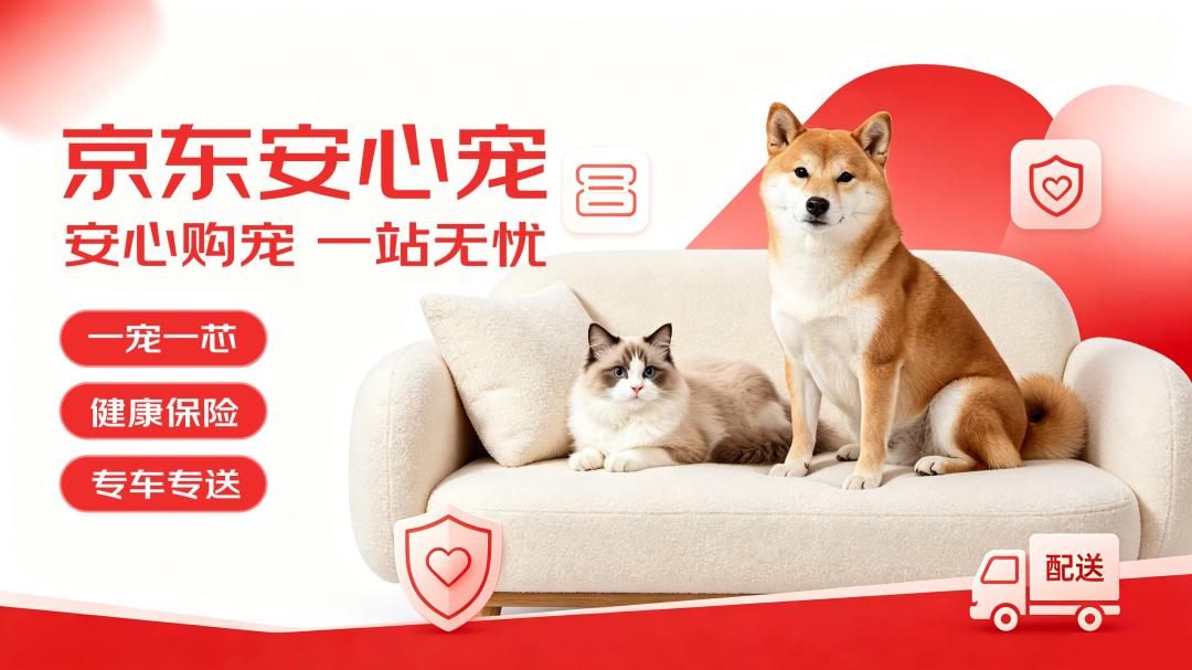 京东“安心宠”正式上线，构建宠物选购交付一站式全链路保障